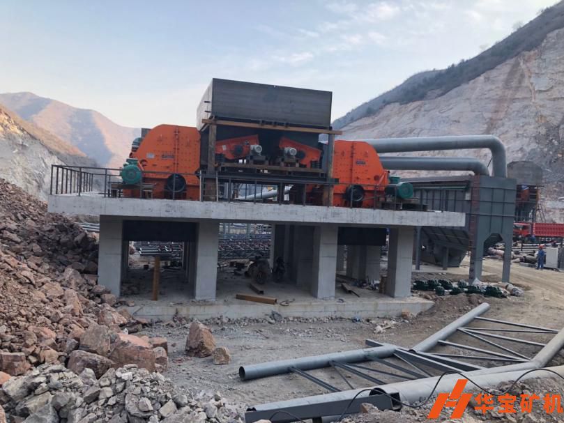 陜西寶雞市順通達礦業時產1000噸破碎機 陜西寶雞市順通達礦業時產1000噸破碎機